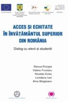 Acces si echitate in invatamantul superior din Romania. Dialog cu elevii si studentii