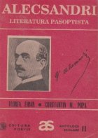 Alecsandri - literatura pasoptista