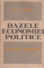 Bazele economiei politice - Manual popular