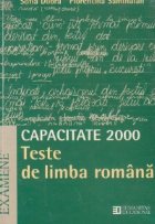 Capaciate 2000 - Teste de limba romana