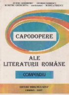 Capodopere ale literaturii romane compendiu