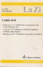Codul civil Actualizat 2004