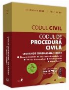 Codul civil si Codul de procedura civila: Octombrie 2021. Editie tiparita pe hartie alba. Include in extras Le