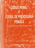 Codul penal codul procedura penala