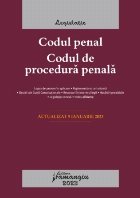 Codul penal,Codul de procedură penală : Legile de executare