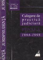 Culegere practica judiciara penala 1994