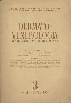 Dermato-Venerologia, Nr. 3/1974 - Revista a societatii de dermatologie
