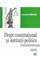 Drept constituţional şi instituţii politice