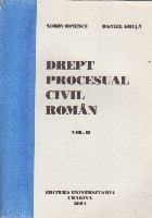 Drept procesual civil roman, Volumul al II-lea