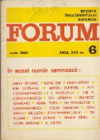 Forum, Nr. 6 Iunie/1980