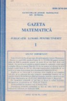 Gazeta matematica, 1/1992
