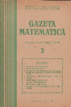 Gazeta Matematica, 2/1979
