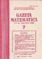 Gazeta Matematica, Nr. 7/1982