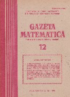 Gazeta Matematica, 12/1982