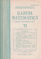 Gazeta Matematica, 11/1984