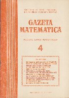 Gazeta Matematica, Nr. 4 - Aprilie 1977