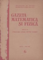 Gazeta matematica fizica 6/1959