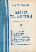 Gazeta Matematica, Nr. 7 - Iulie 1978