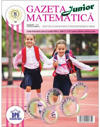 Gazeta Matematica Junior nr. 86 (Septembrie-Octombrie 2019)
