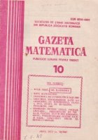 Gazeta Matematica Octombrie 1987