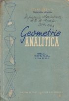 Geometrie analitica - Manual pentru clasa a XI-a reala