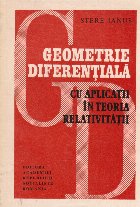Geometrie diferentiala cu aplicatii in teoria relativitatii