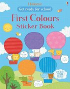 Get ready for school first colours sticker book