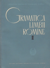Gramatica Limbii Romine, Volumul al II-lea - Sintaxa