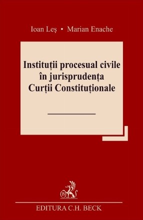 Institutii procesual civile in jurisprudenta Curtii Constitutionale