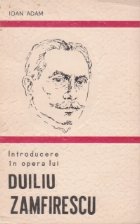 Introducere in opera lui Duiliu Zamfirescu