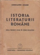 Istoria Literaturii Romane (Dela inceput