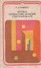 Istoria literaturii romane contemporane - 1900-1937