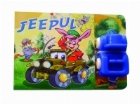 Jeepul. Carte cu jucarie