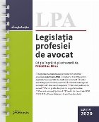 Legislatia profesiei avocat Editia 2020