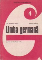Limba germana, manual pentru clasa a VIII-a