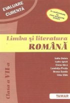 Limba literatura romana Clasa VII