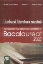 Limba literatura romana Modele rezolvare