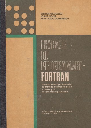 Limbaje de programare - Fortran
