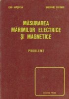 Masurarea marimilor electrice si magnetice - Probleme