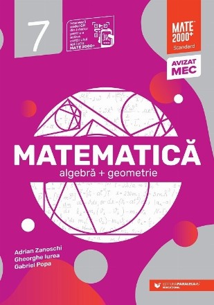 Matematică : algebră, geometrie,clasa a VII-a