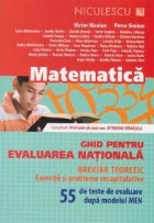 Matematica Ghid pentru Evaluarea Nationala