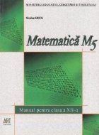 Matematica Manual pentru clasa XII