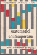 Matematici contemporane - Nivel elementar si mediu