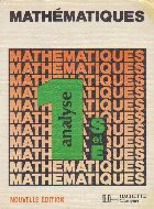 Mathematiques Premieres S et E - Analyse