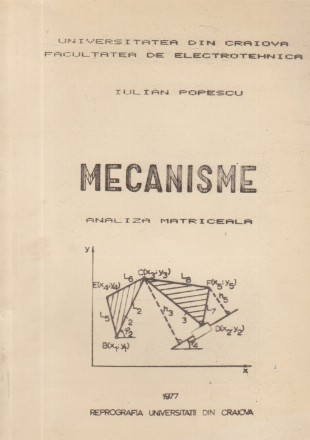 Mecanisme - Analiza matriceala