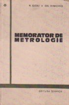 Memorator de metrologie, Volumul I