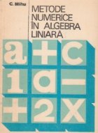 Metode numerice algebra liniara