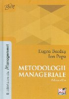 Metodologii manageriale Editia