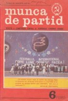 Munca de partid, Nr. 6/1989