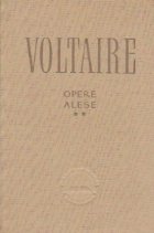 Opere alese, Volumul al II-lea (Voltaire)